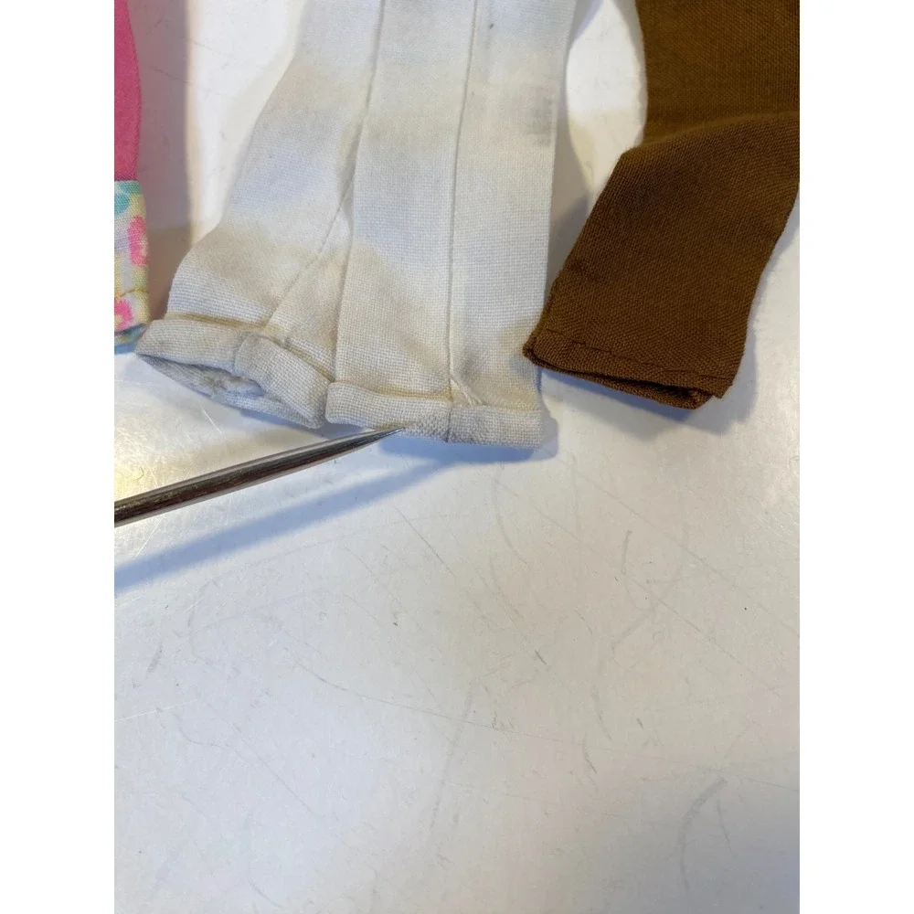 Vintage Barbie Ken Clothes Lot of 7 Pants and Shirts 3 Shirts 4 Pants